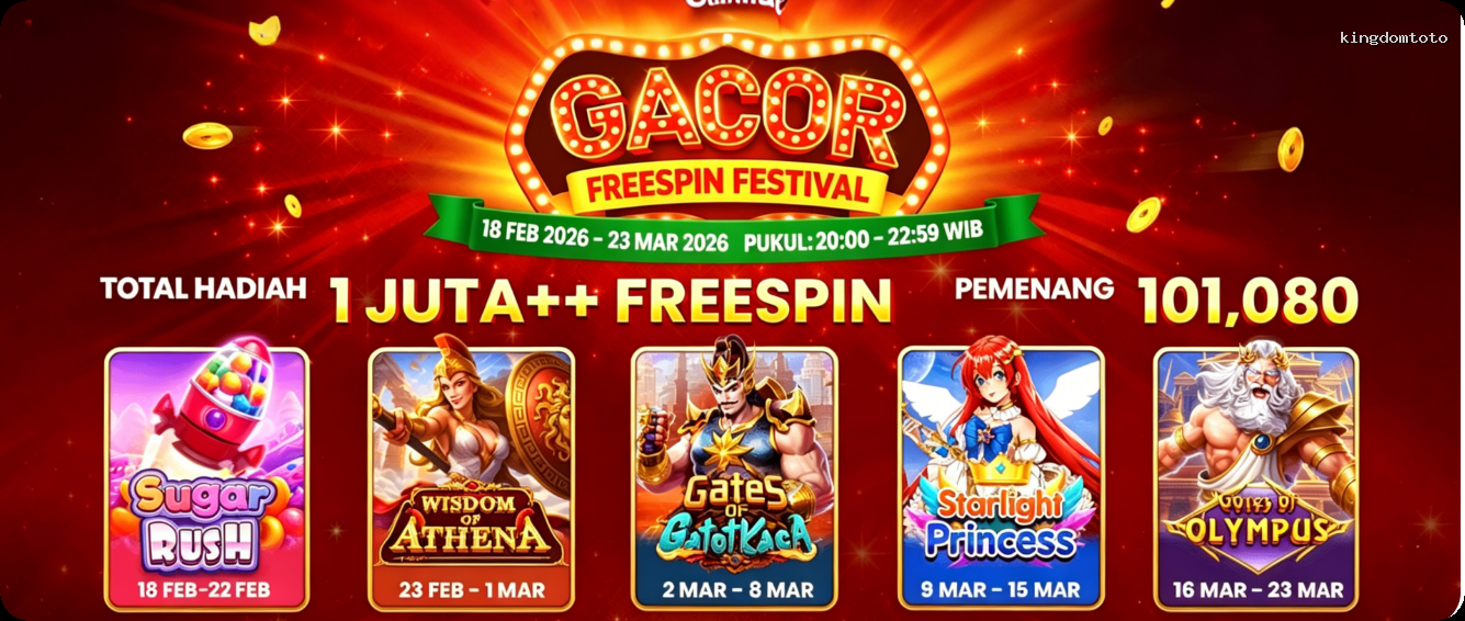 Login kingdomtoto Sekarang Bonus Melimpah